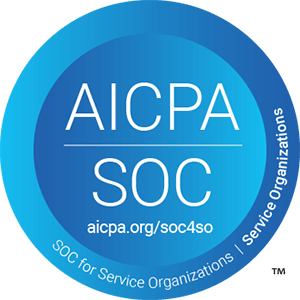AICPA SOC for Service Organizations certified